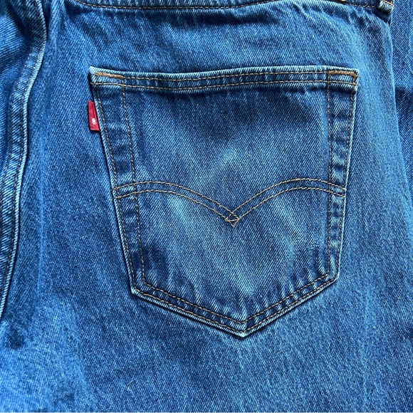 Levi's Men's 501 Original Shrink to Fit Regular Fit Straight Leg Jeans sz 38x34 - Picture 5 of 10